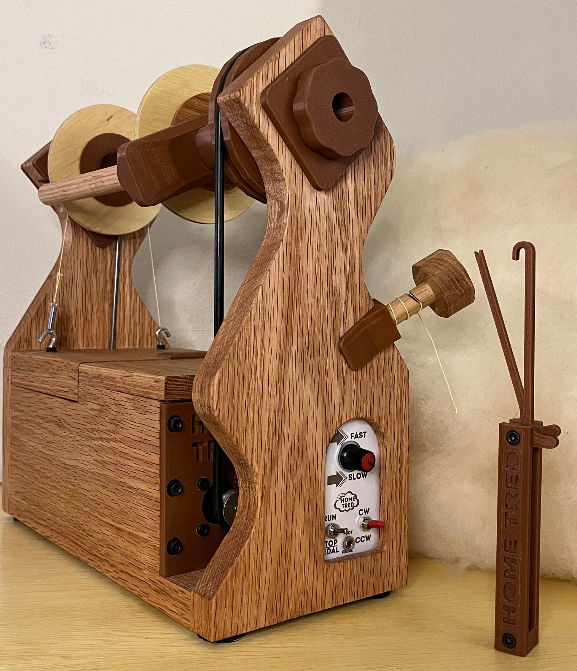Orkid Electric Spinning Wheel - e-Spinner by Home Tred LLC