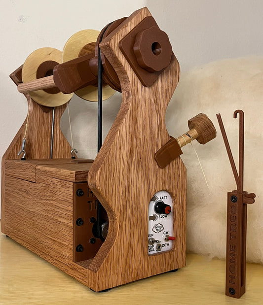 Orkid Electric Spinning Wheel - e-Spinner by Home Tred LLC