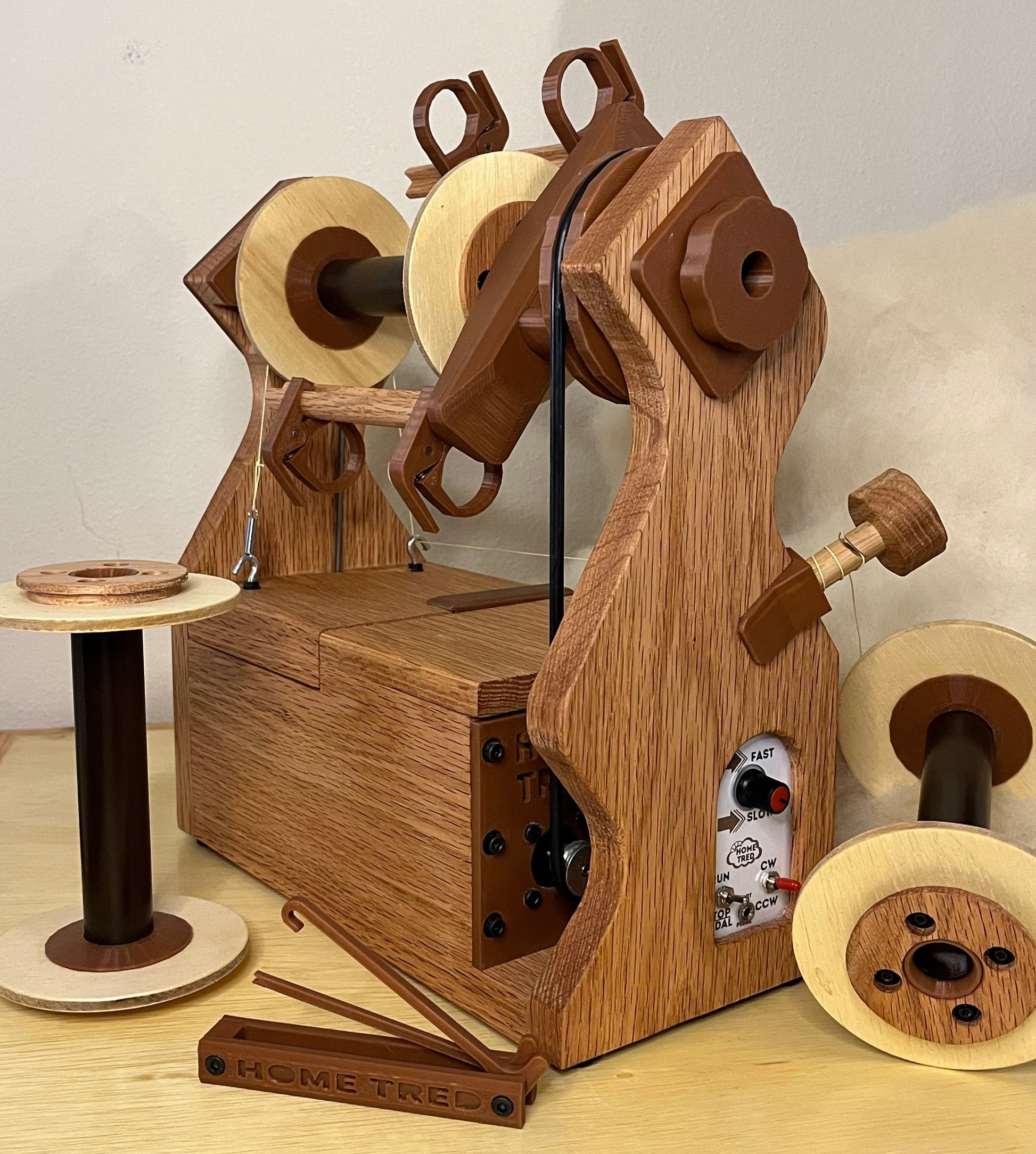 Orkid Electric Spinning Wheel - e-Spinner by Home Tred LLC