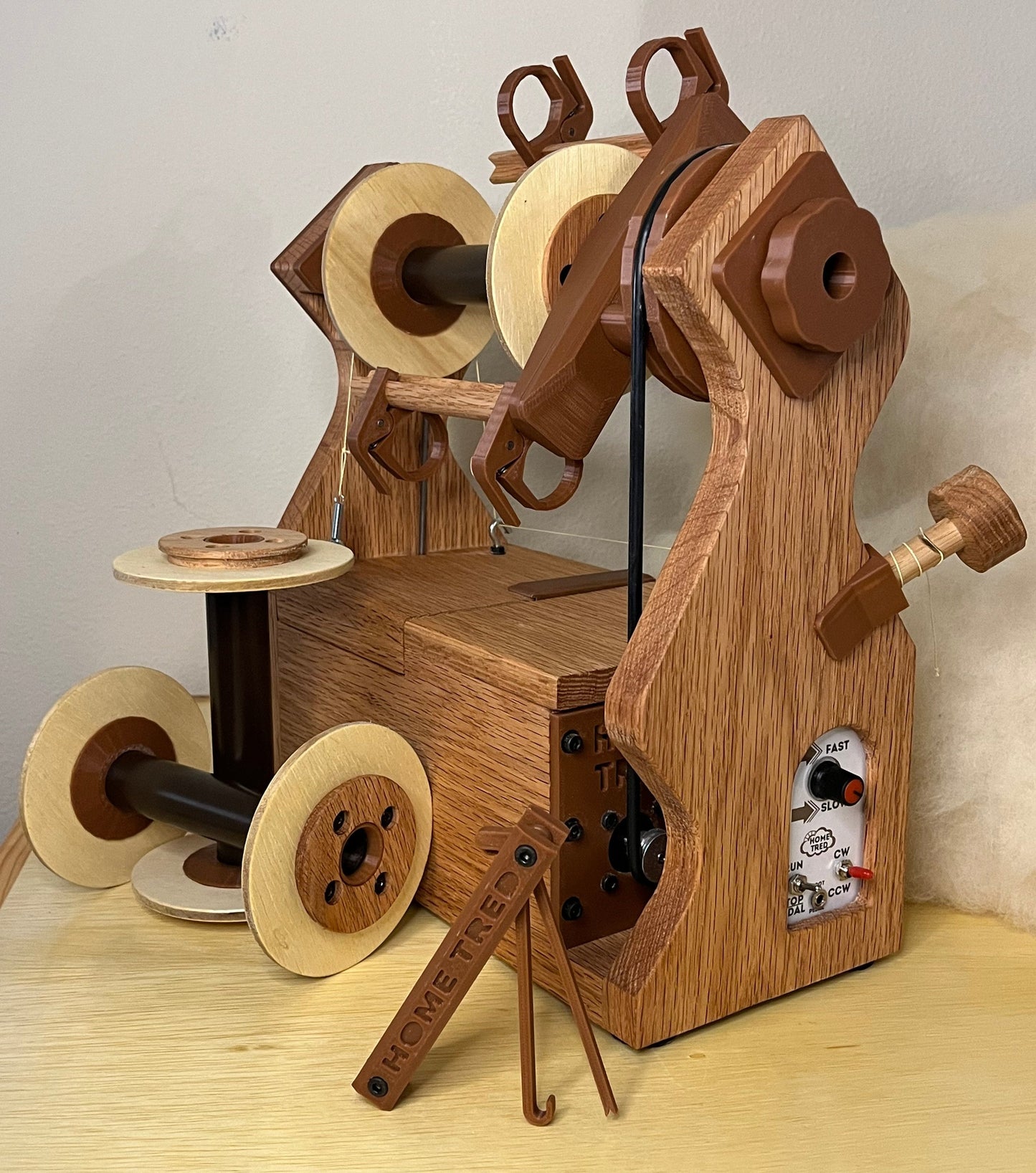 Orkid Electric Spinning Wheel - e-Spinner by Home Tred LLC